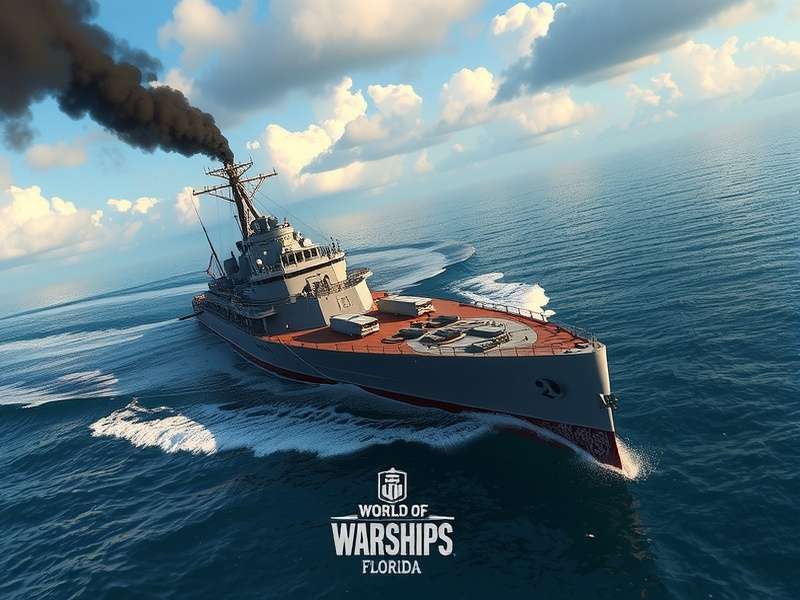 World of Warships फ्लोरिडा युद्धपोत की तस्वीर