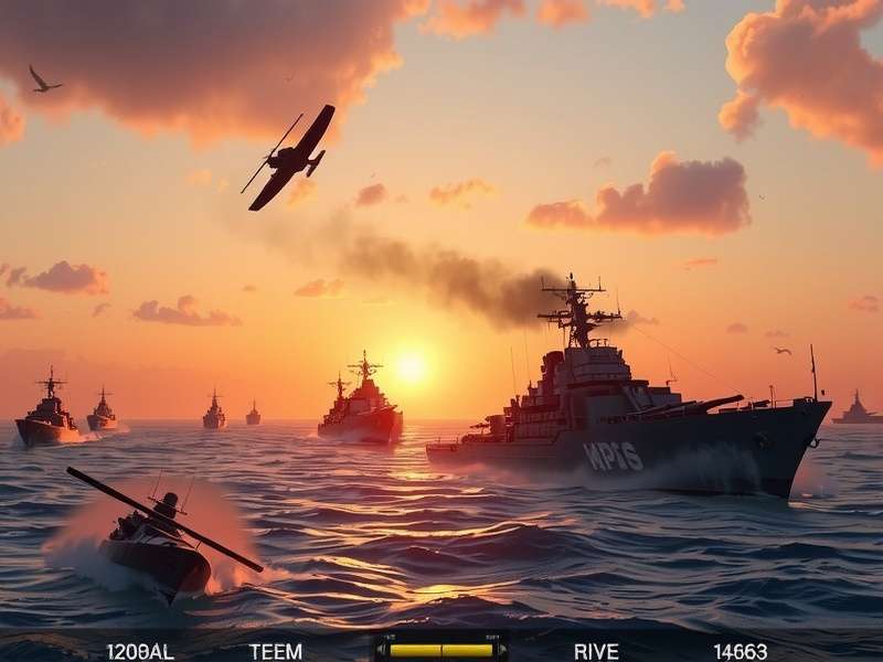 World of Warships Vasteras जहाज की तस्वीर, समुद्र में तैनात