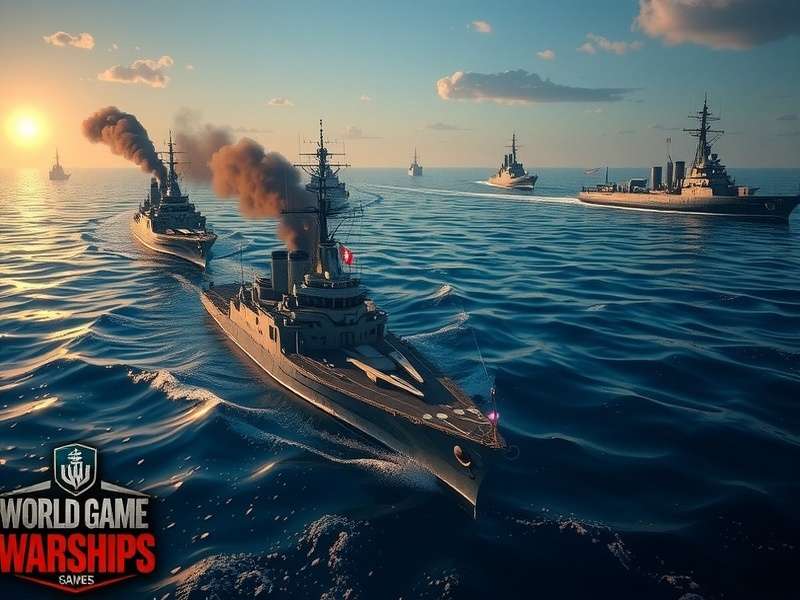 World of Warships Premium Battleship in action