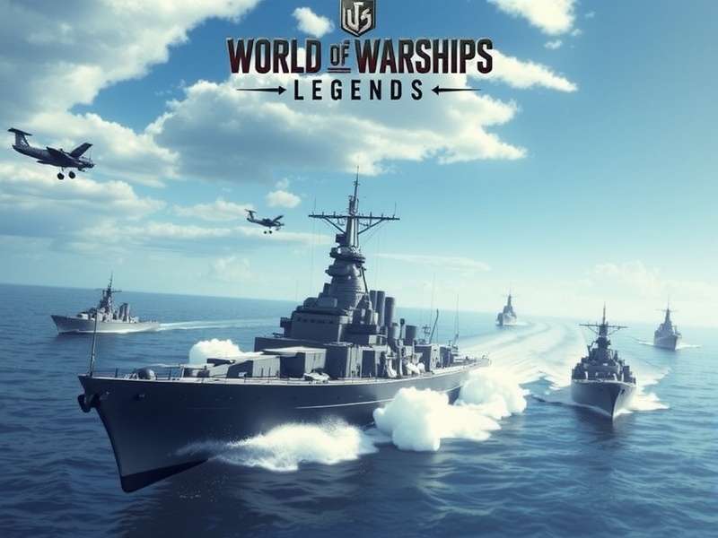 World of Warships Legends बैटलशिप गेमप्ले