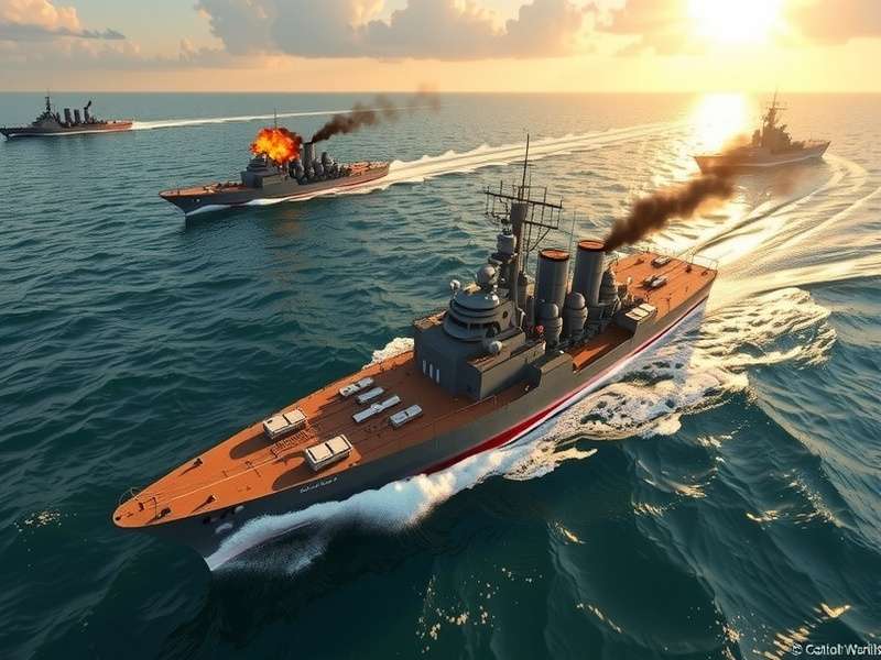 वर्ल्ड ऑफ वॉरशिप्स गेमप्ले में विभिन्न जहाज़ वर्ग