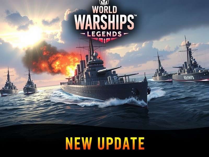 World of Warships Legends New Update जहाज़ों का दृश्य