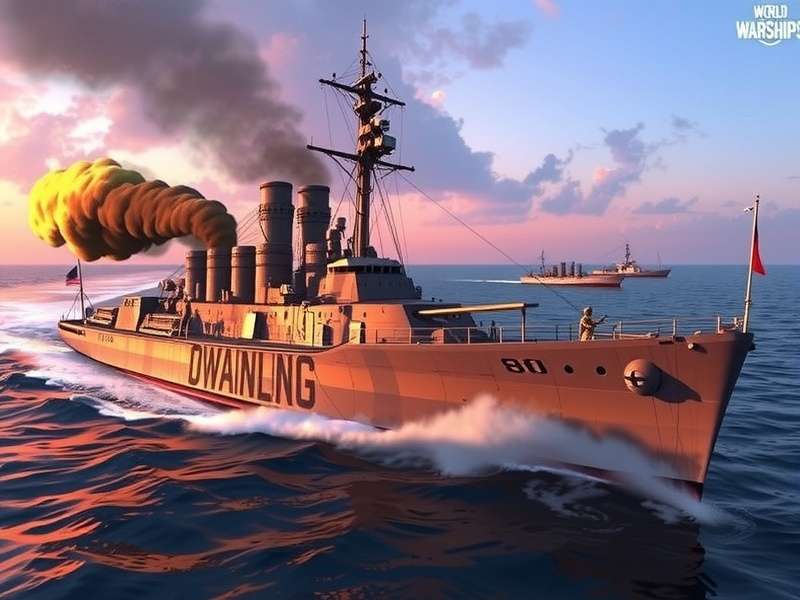 वर्ल्ड ऑफ वॉरशिप्स गेम में आयोवा युद्धपोत का स्क्रीनशॉट