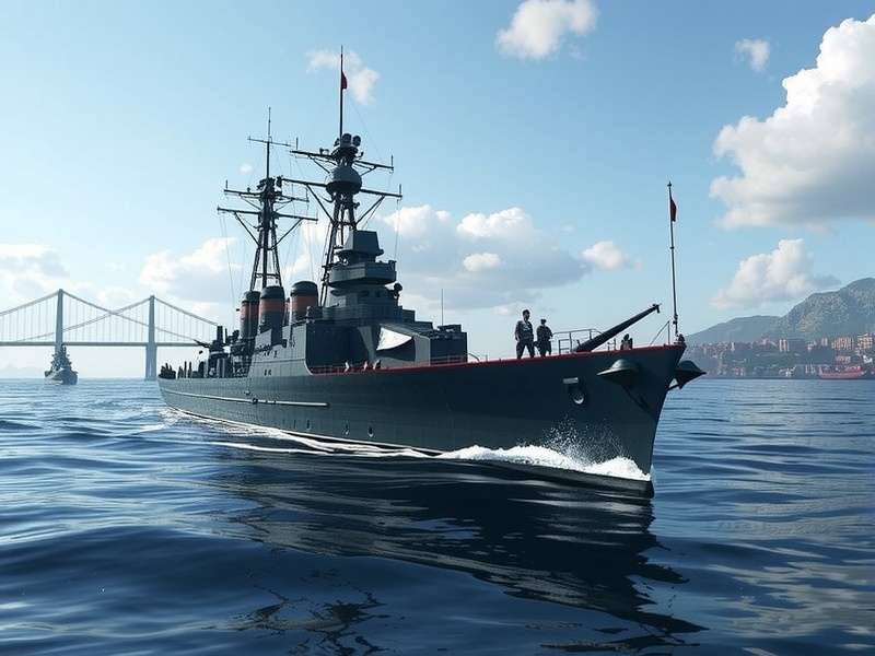 World of Warships Valparaíso जहाज गेमप्ले स्क्रीनशॉट