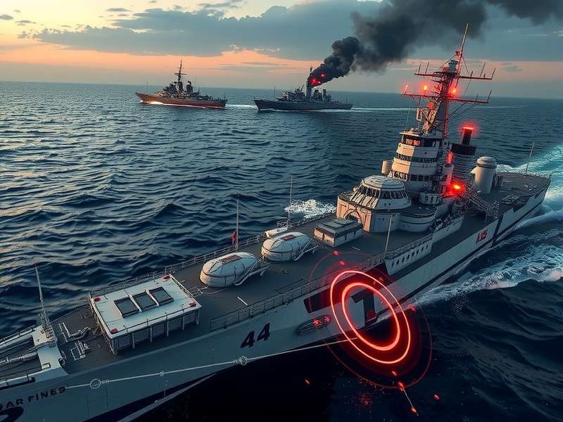 वर्ल्ड ऑफ वॉरशिप्स में रडार वाले जहाजों की तस्वीर