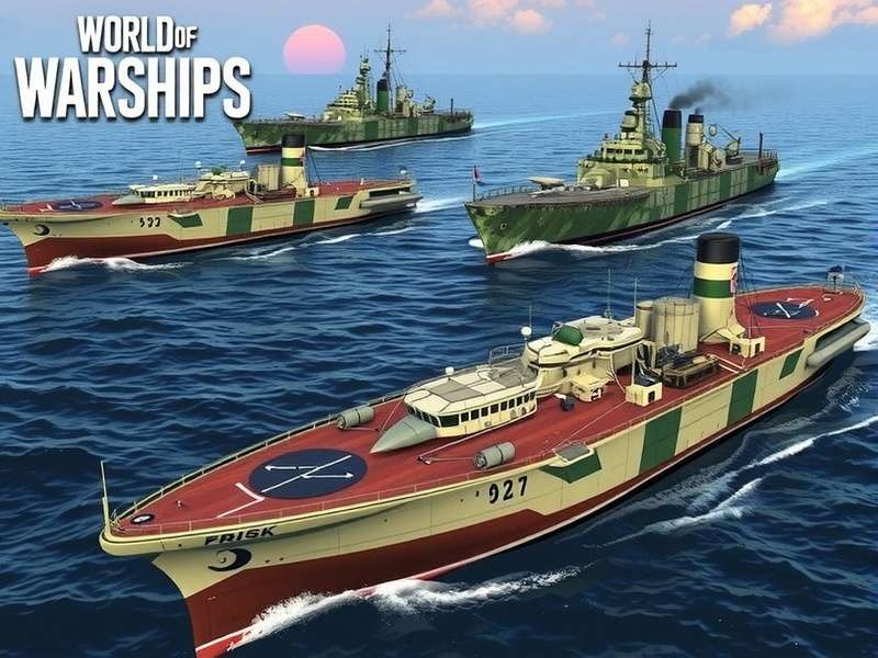 World of Warships Premium Ships Collection
