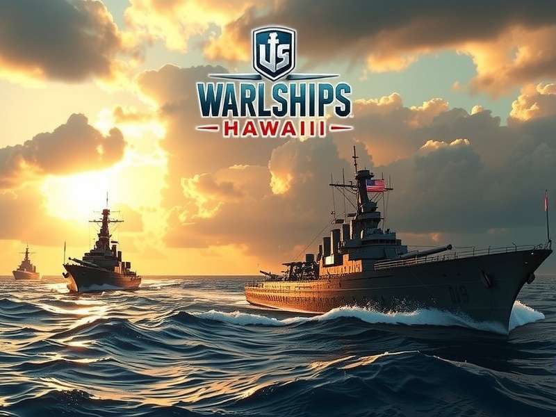 USS हवाई वर्ल्ड ऑफ वॉरशिप्स में युद्ध करते हुए