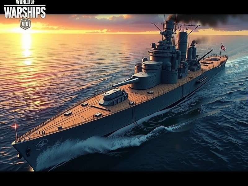 World of Warships Vladivostok युद्धपोत समुद्र में