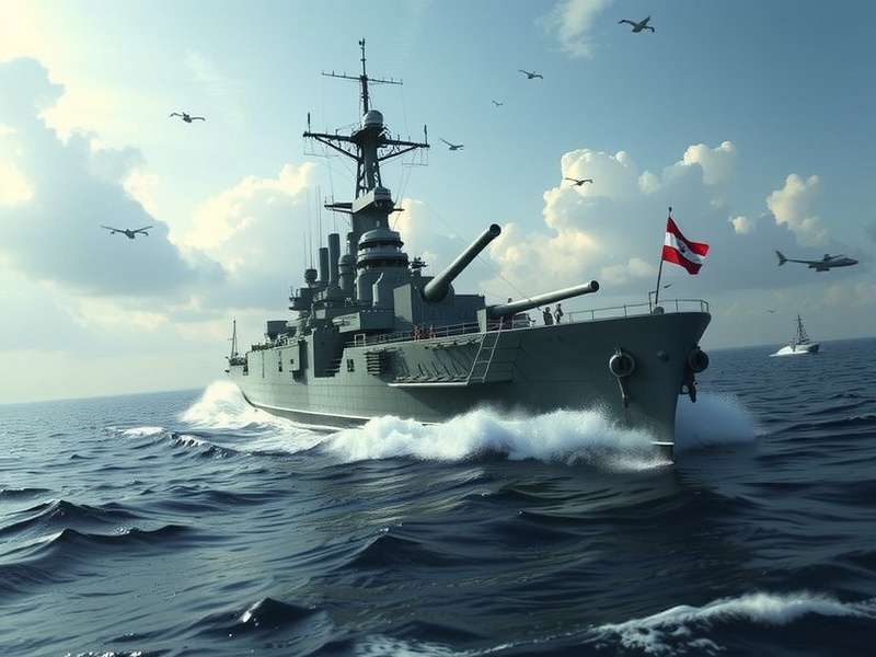 World of Warships Legends गेमप्ले दृश्य