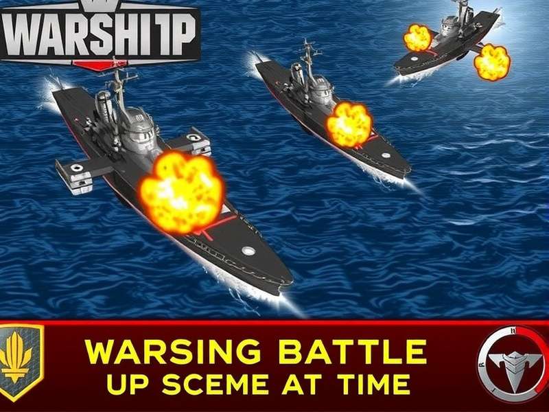 Intense warship battle in World of Warships