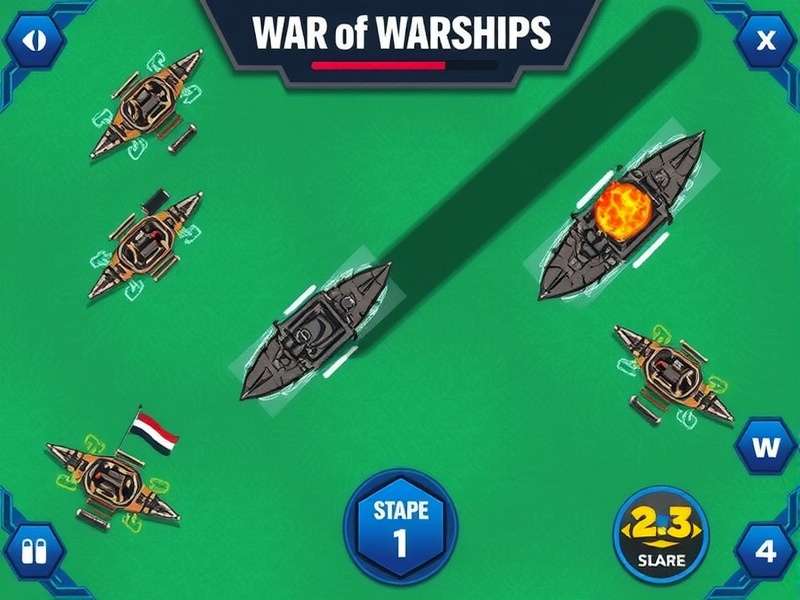 Epic naval battle in World of Warships featuring multiple ship classes