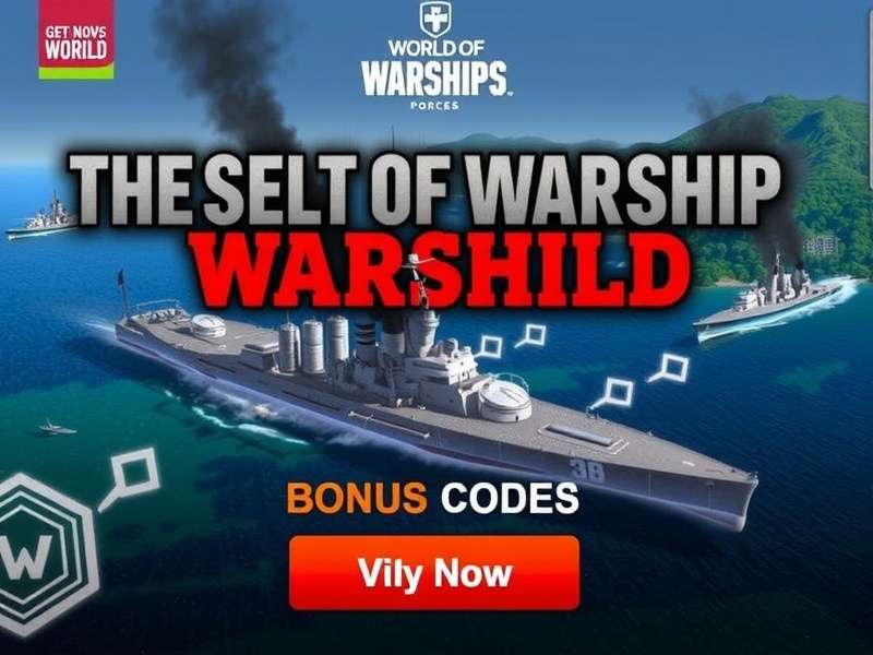 World of Warships bonus codes redemption screen