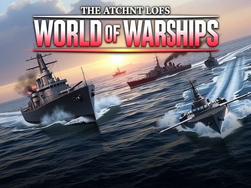 World of Warships gameplay featuring intense naval combat