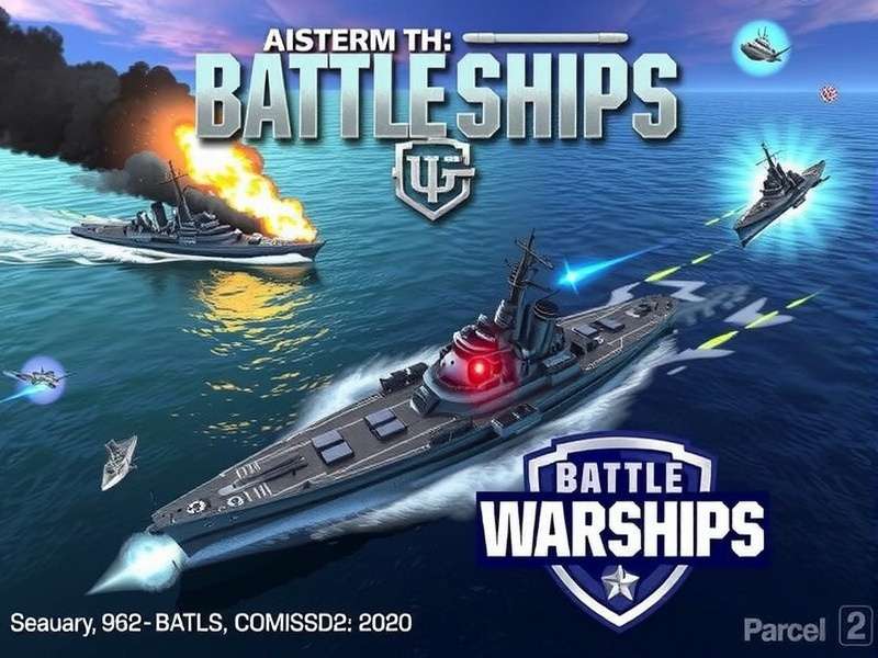 Battleship firing cannons in World of Warships