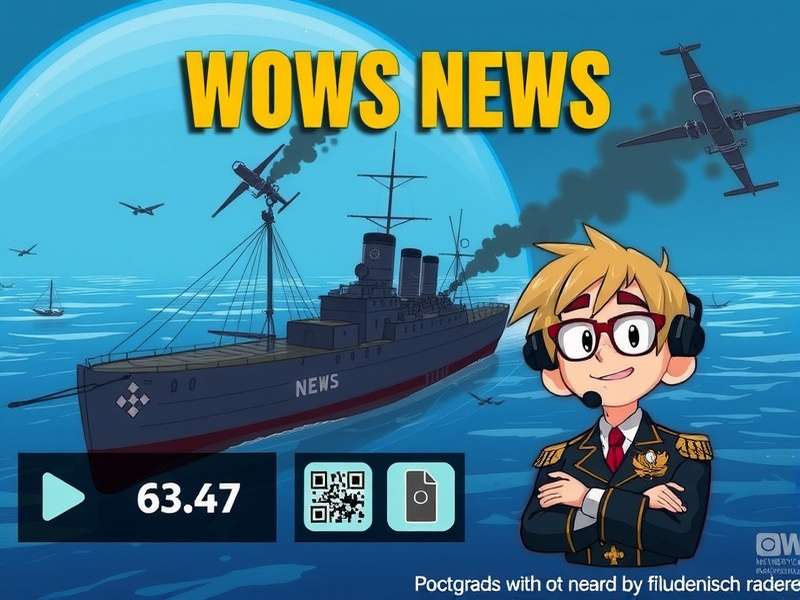 Battleship firing its main guns in World of Warships