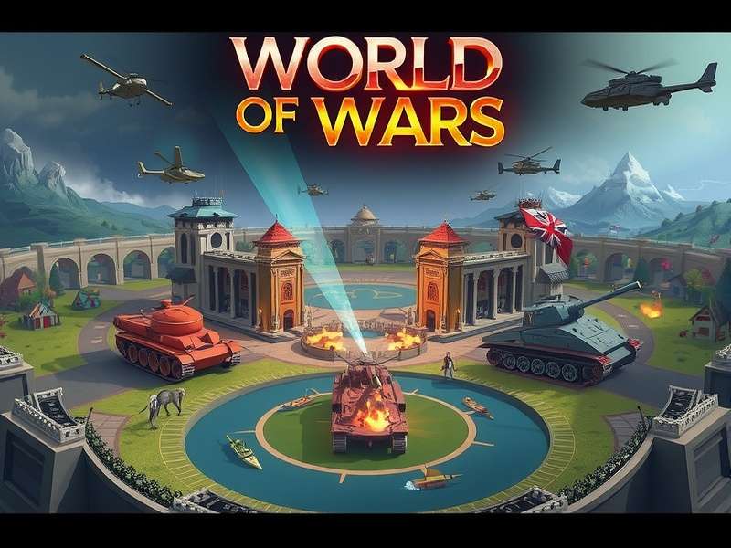 World of Warships fleet engaged in a tactical battle at sea