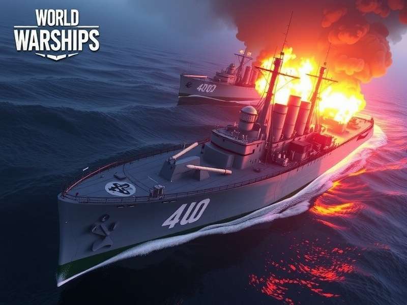 World of Warships premium ships lineup comparison showing different ship classes