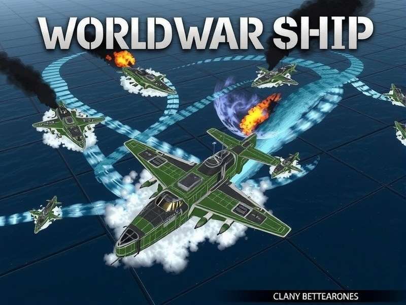 World of Warships battleship in combat