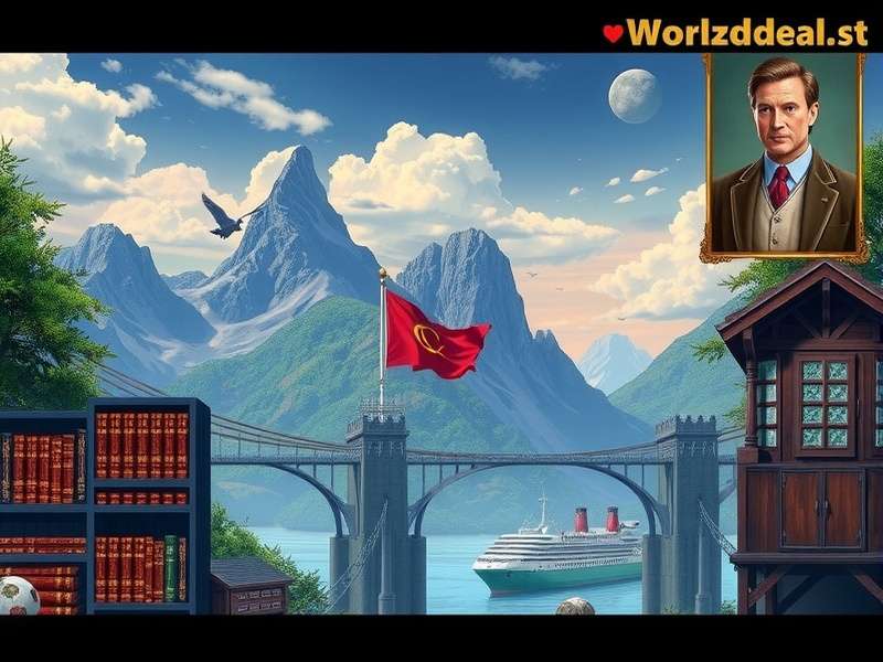 A dramatic battleship firing its main guns at sunset in World of Warships