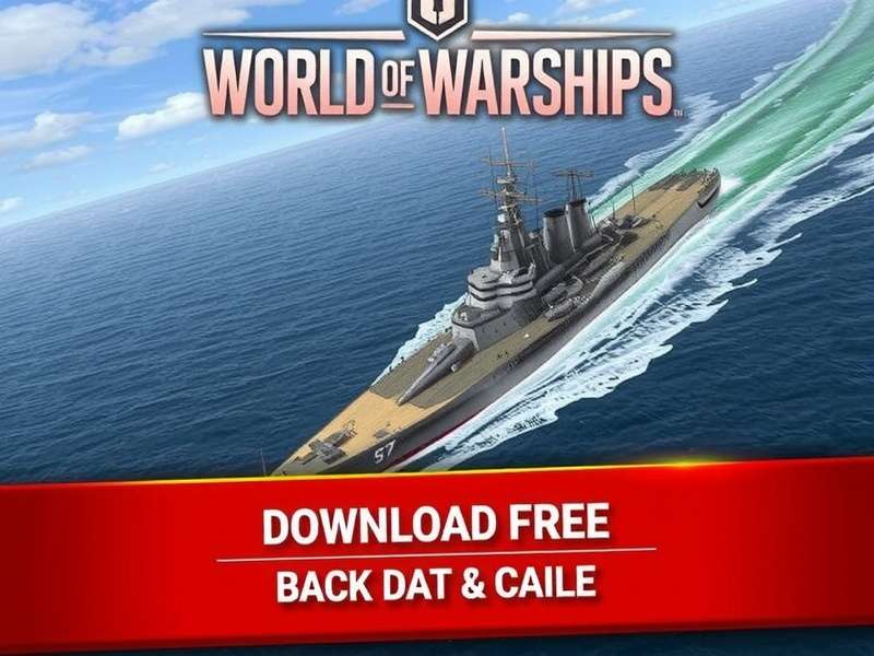 Battleship firing its main guns in World of Warships