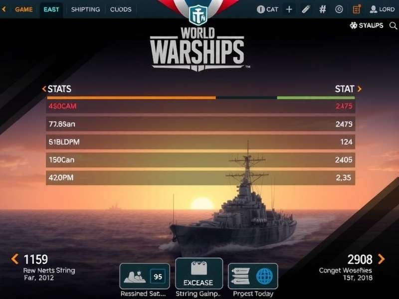 World of Warships naval battle with warships firing in the open sea
