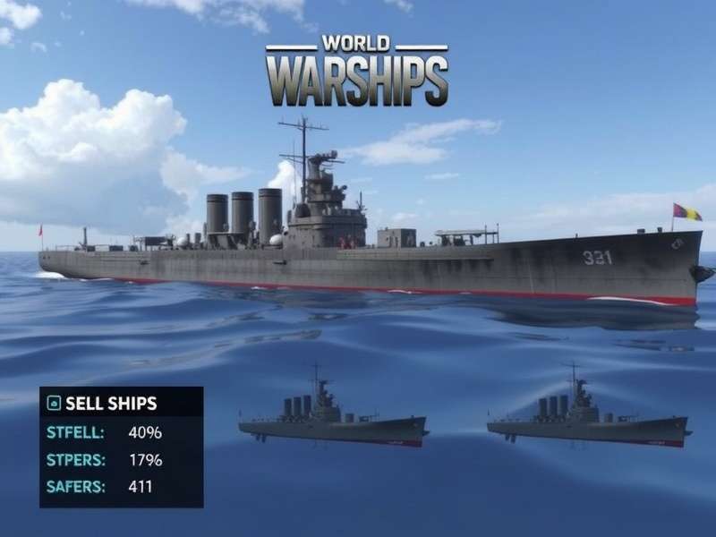 World of Warships ship selling guide overview with port interface