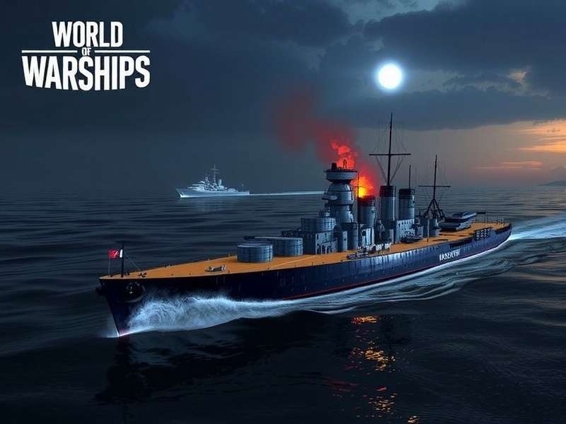 World Of Warships Coal Ships fleet lineup with premium coal ships at sea