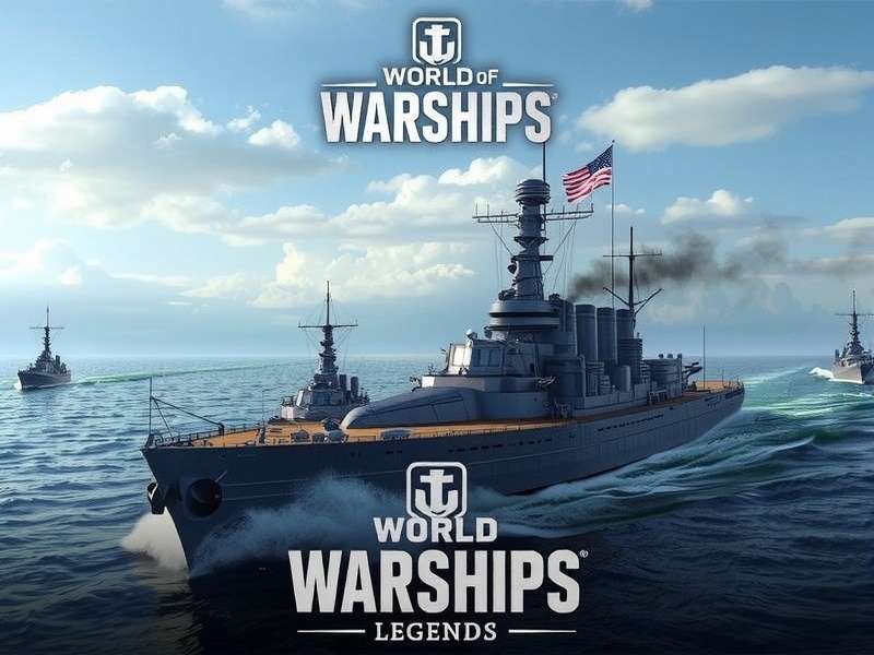 World of Warships Legends Lugdunum French destroyer in action at sea